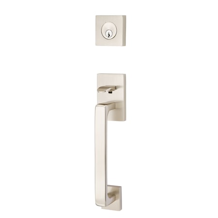 Emtek Satin Nickel Handleset 4820HLOUS15LH 4820HLOUS15LH